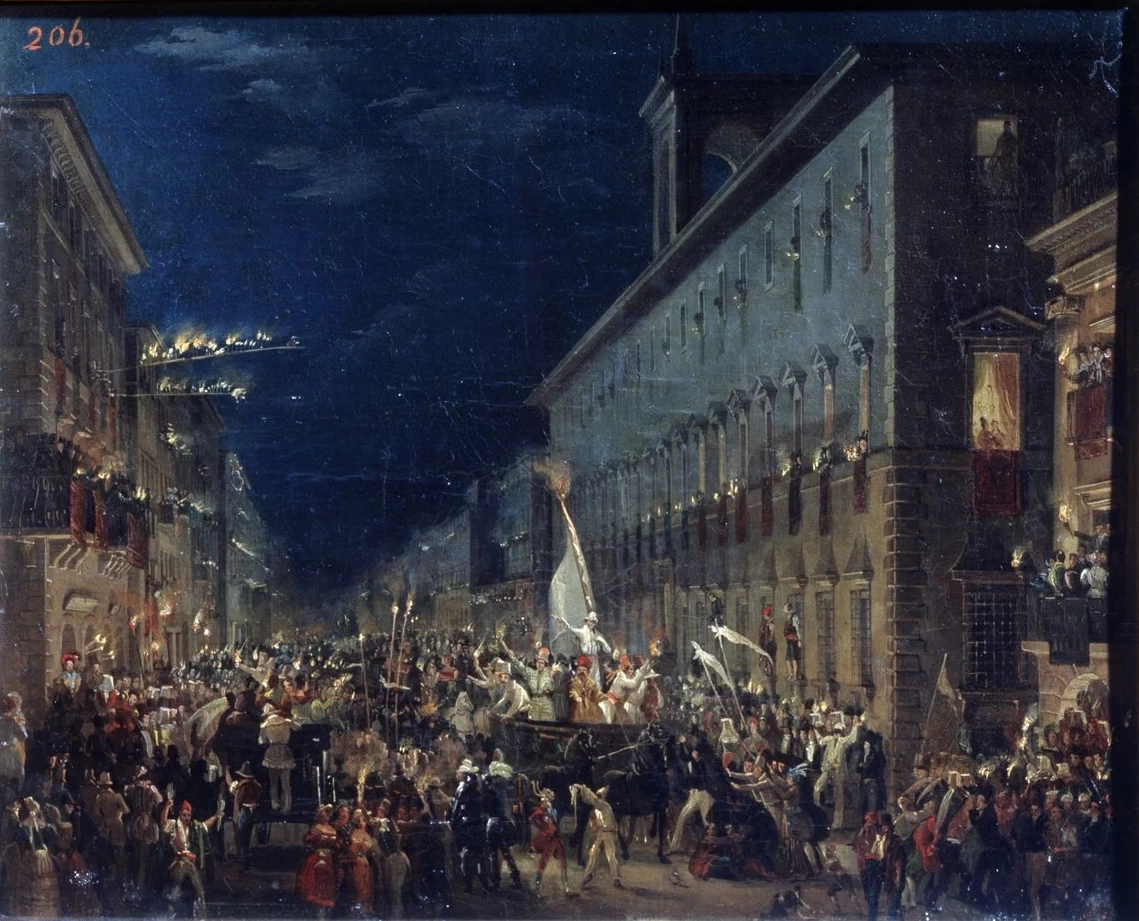 Manifestazione politica a Roma